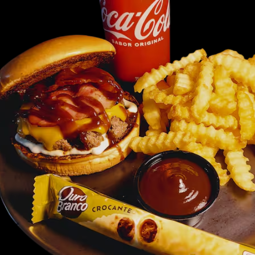 Combo Jhossito Burger - www.hamburgueriamodelo.com.br